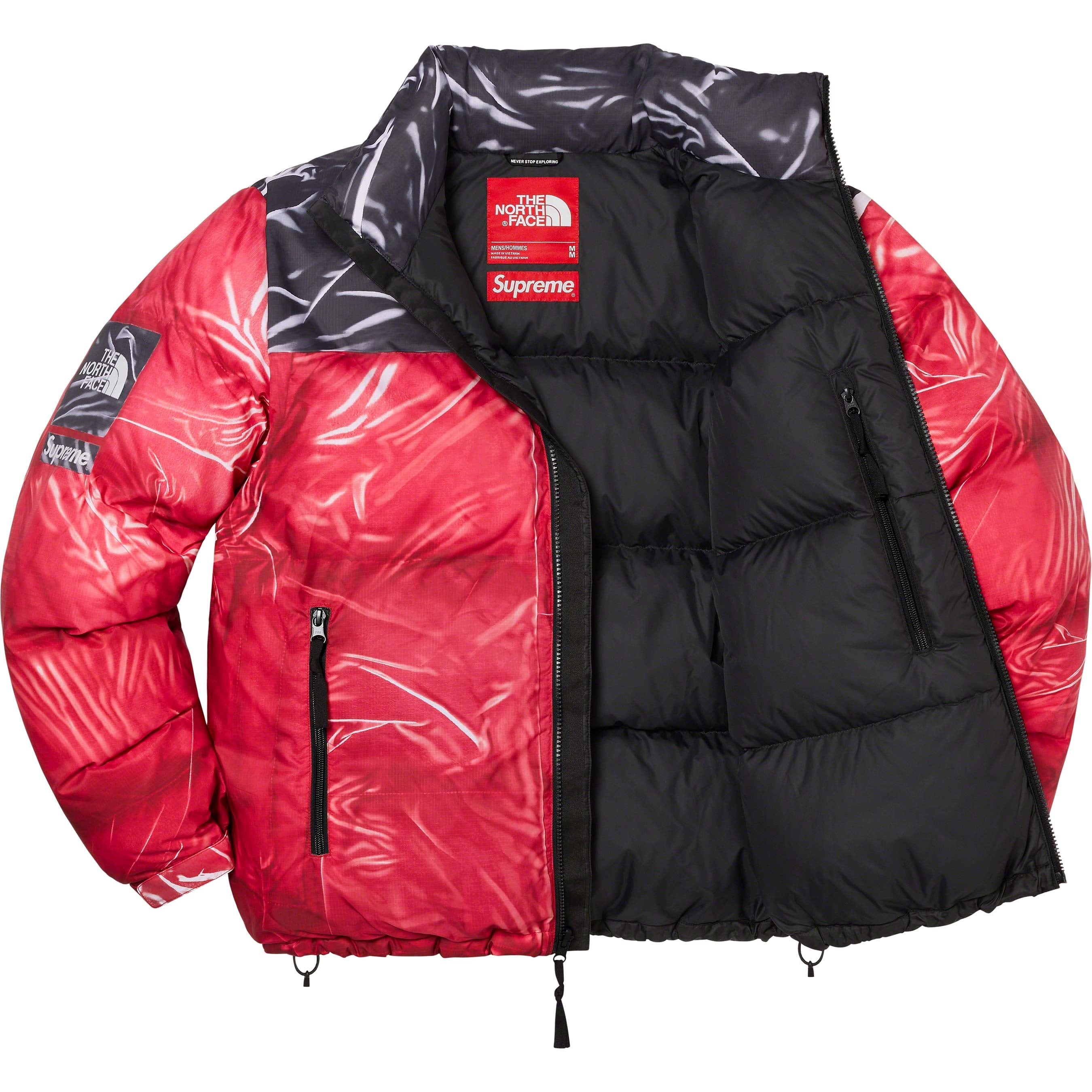 Supreme®/The North Face® Trompe L’oeil Printed Nuptse Jacket view 2